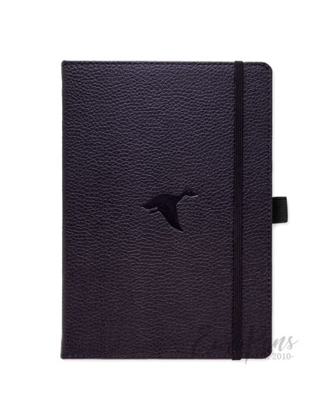 Dingbats A5 Black Duck Notebook - Dotted Wildlife [D5023B]