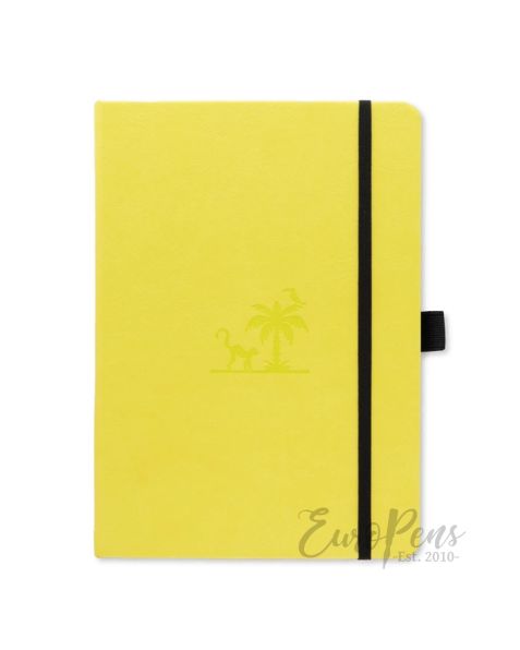 Dingbats Earth A5+ Lime Yasuni Notebook - Dotted Earth [D5623L]