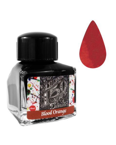 Diamine 40ml - Anniversary Bottled Ink - Blood Orange