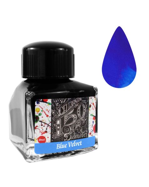 Diamine 40ml - Anniversary Bottled Ink - Blue Velvet