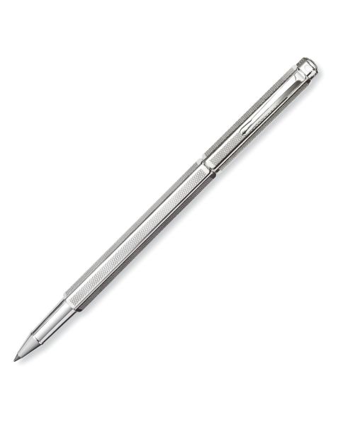 Caran d'Ache Rollerball Pen - Ecridor Retro - Silver Palladium Finish 