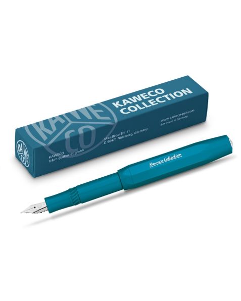 Kaweco Collection Sport Fountain Pen Cyan Blue - Limited Edition