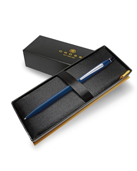 Cross Click Ballpoint Pen - Navy Blue 