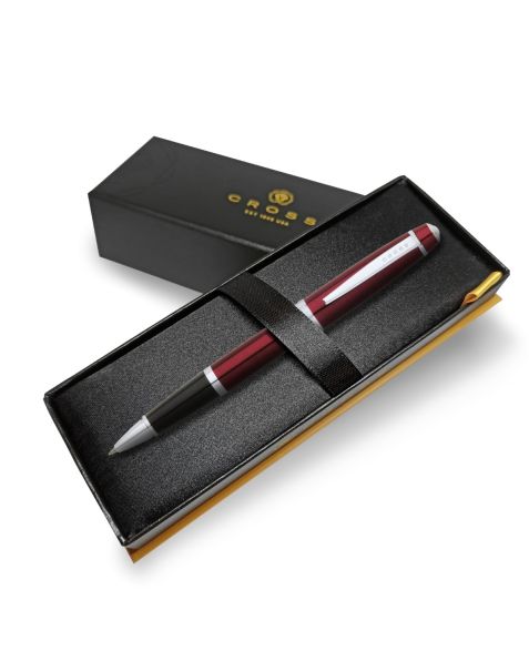 Cross Bailey Rollerball Pen - Red Lacquer