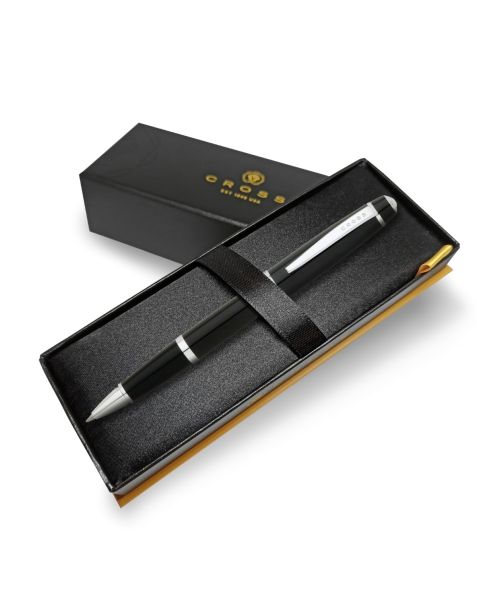 CROSS Bailey Rollerball Pen (Black Lacquer)