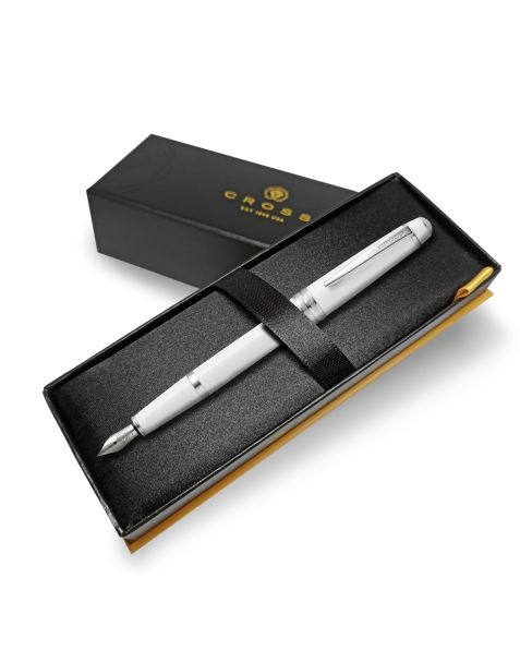 Cross Bailey Light Fountain Pen - White