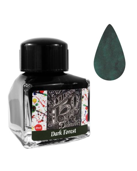 Diamine 40ml - Anniversary Bottled Ink - Dark Forest