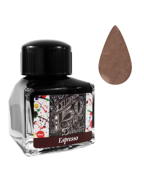 Diamine 40ml - Anniversary Bottled Ink - Espresso