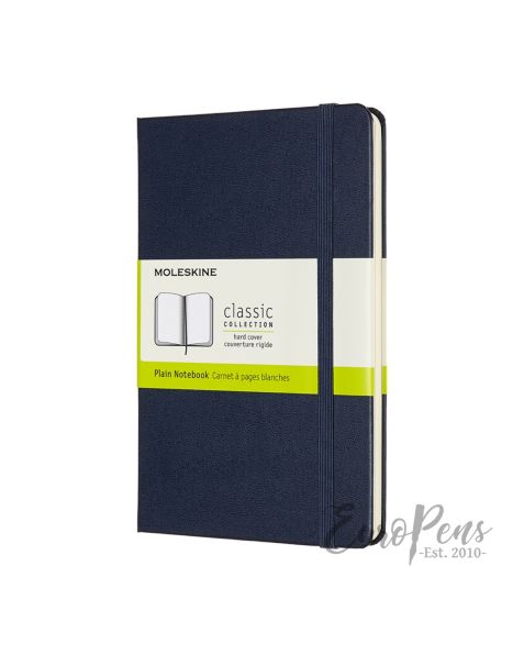 Moleskine Notebook - Medium Hardcover - Sapphire Blue - Plain