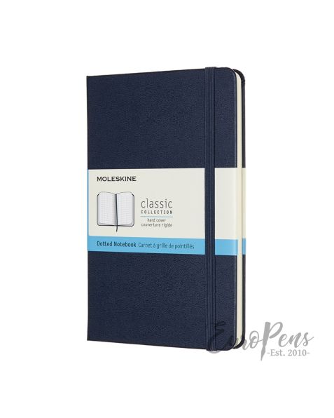Moleskine Notebook - Medium Hardcover - Sapphire Blue - Dotted