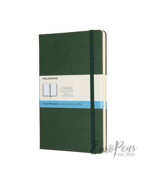 Moleskine Notebook - Large Hardcover - Myrtle Green - Dotted