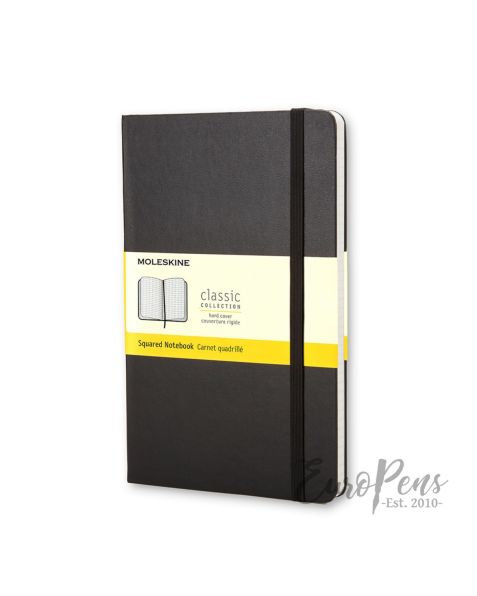 Moleskine Notebook - Large (A5) Hardcover - Black - Squared
