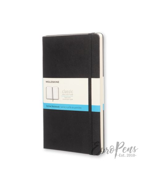 Moleskine Notebook - Large (A5) Hardcover - Black - Dotted