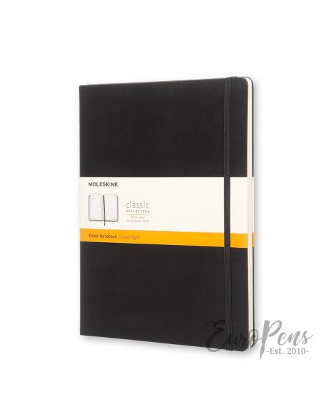 Moleskine Notebook - X-Large Hardcover - Black - Ruled