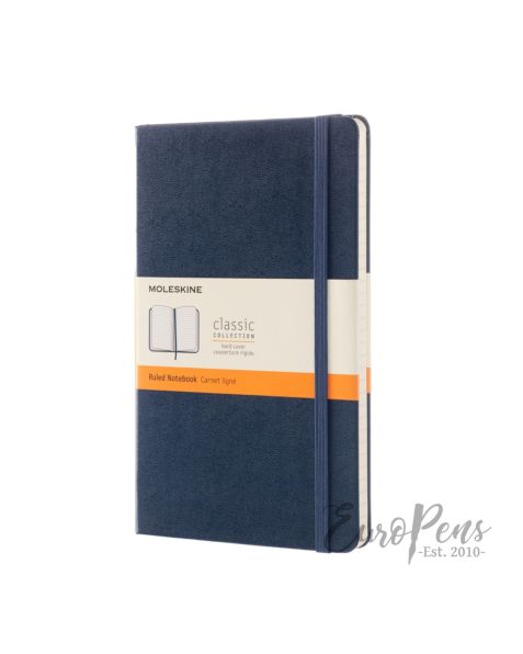 Moleskine Notebook - Large (A5) Hardcover - Sapphire Blue - Ruled