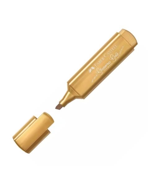 Faber Castell Glamarous Gold Textliner Metallic Highlighter (154650)