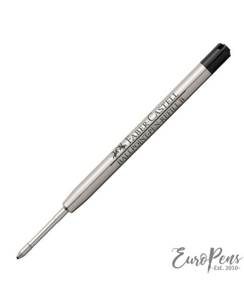 Graf Von Faber Castell Large Capacity Ballpoint Pen Refill - Medium - Black