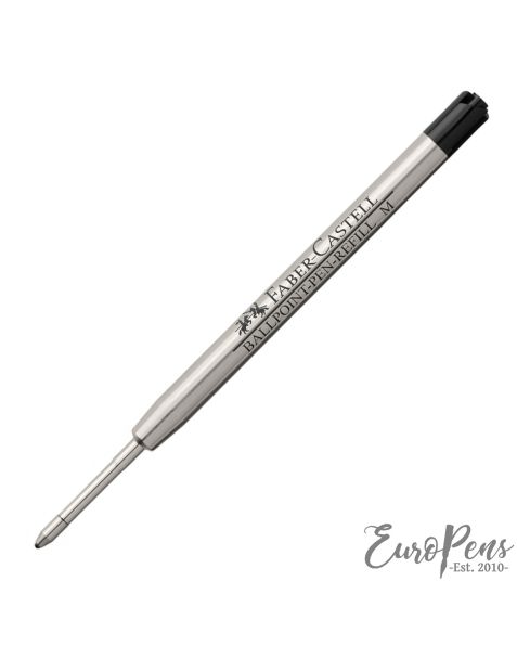 Graf Von Faber Castell Large Capacity Ballpoint Pen Refill - Broad - Black