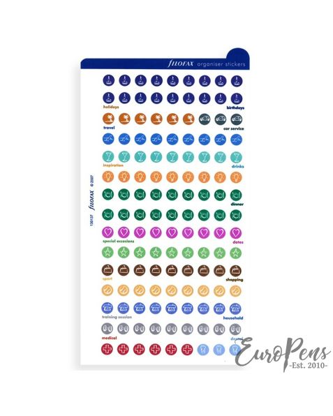 Filofax Personal/A5/A4 Organiser Stickers 