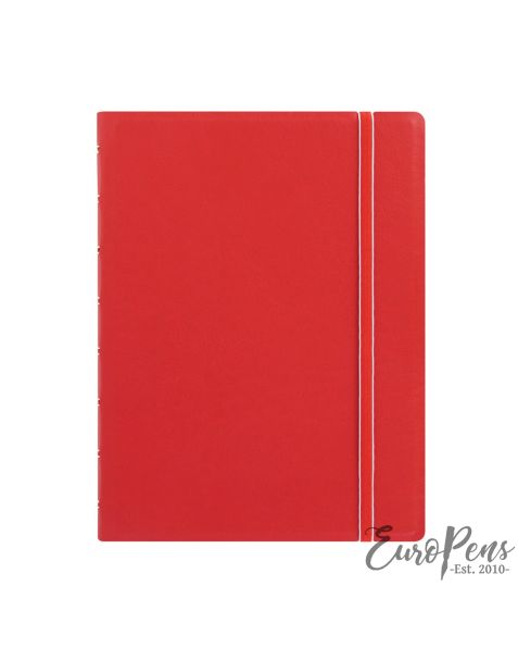 Filofax A5 Ruled Notebook - Red 