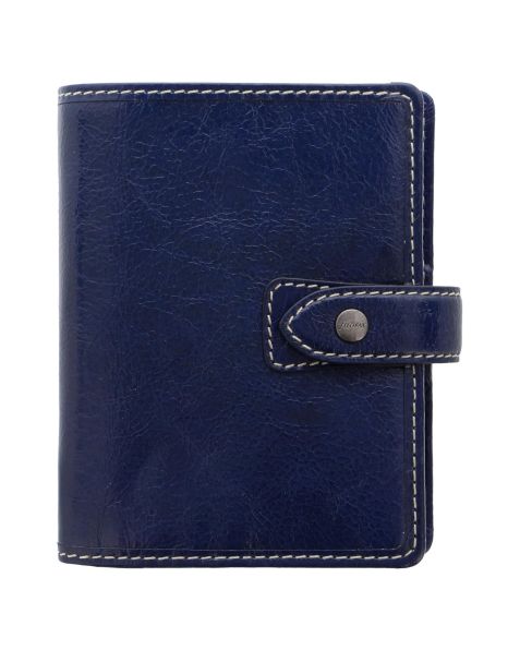 Filofax Pocket Malden Organiser - Navy