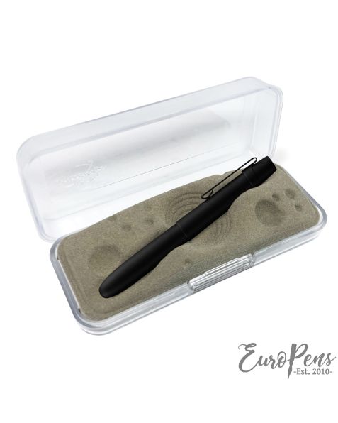 Fisher X-Mark Bullet Space Pen - Black With Square Cap (FSM400BWCCL)