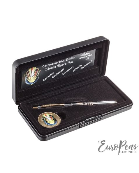 Fisher Shuttle Space Pen - Commemorative Edition With Medallion
