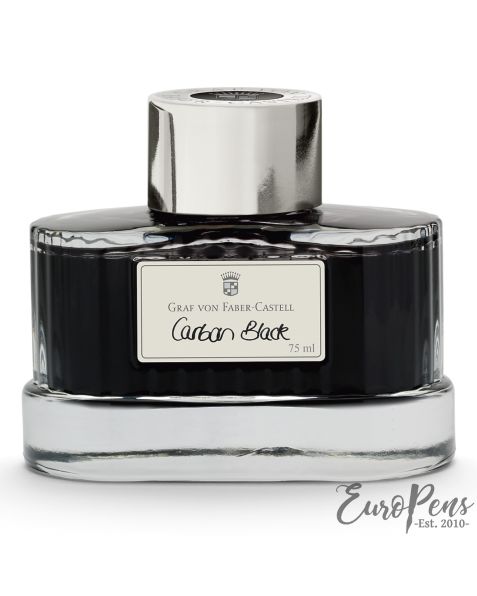 Graf Von Faber Castell Ink Bottle - Carbon Black 