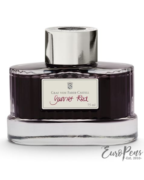 Graf Von Faber Castell Ink Bottle - Garnet Red 