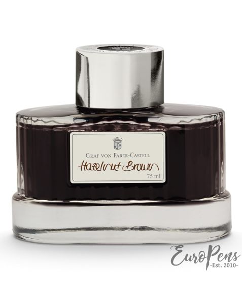 Graf Von Faber Castell Ink Bottle - Hazelnut Brown 