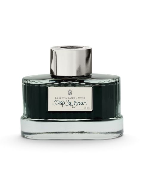 Graf von Faber-Castell - Bottled Ink 75ml - Deep Sea Green (141008)