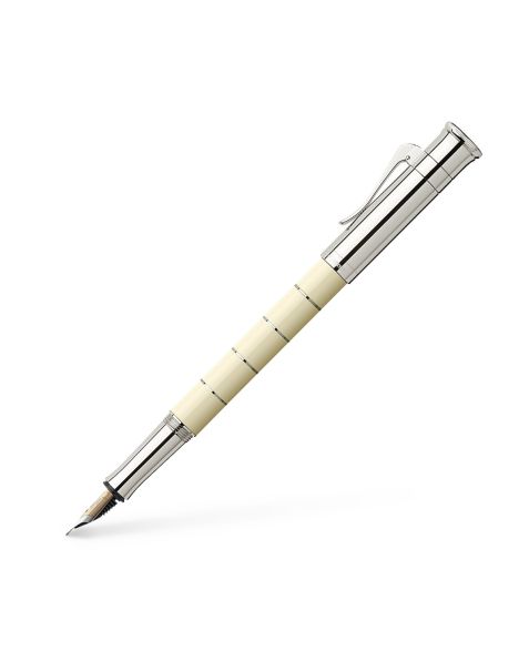 Graf von Faber-Castell - Classic Fountain Pen Anello Ivory - Medium Nib (145670)