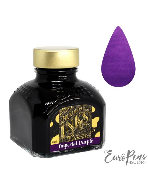 Diamine 80ml Bottled Ink - Imperial Purple