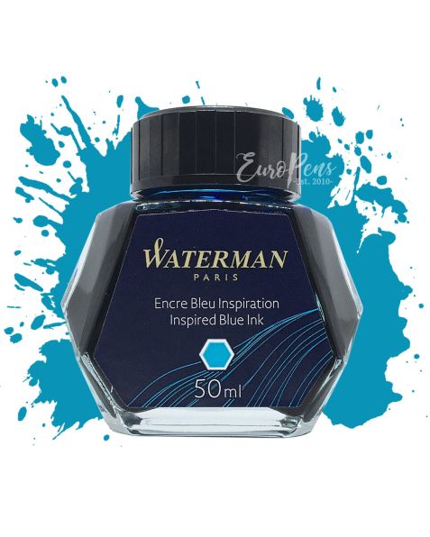 Waterman 50ml Bottled Ink - Inspired Blue