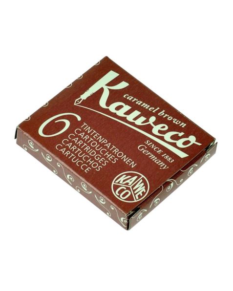 Kaweco Ink Cartridges-Caramel Brown 