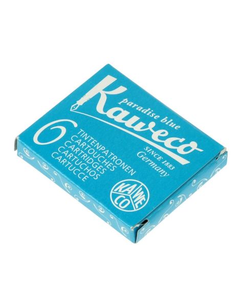 Kaweco Ink Cartridges-Paradise Blue 