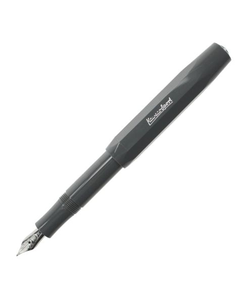 Kaweco Skyline Sport Fountain Pen - Grey - Medium Nib