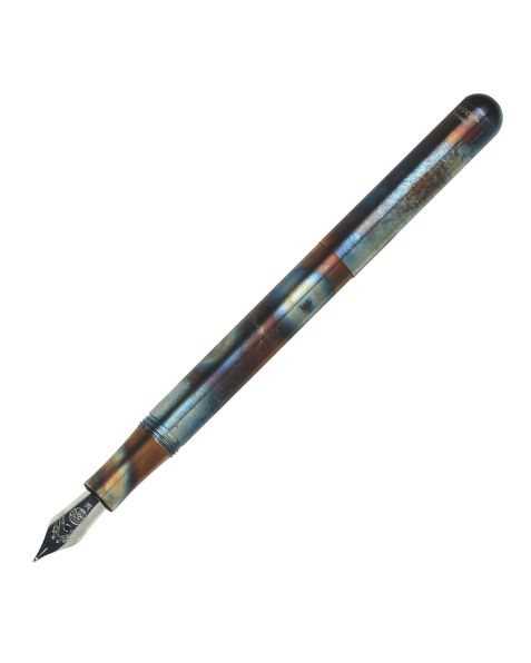 Kaweco Liliput Fountain Pen- Fireblue - 1.5mm Steel Calligraphy Nib