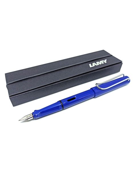 LAMY Safari Fountain Pen - Blue-Medium (M)