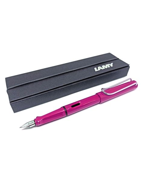 LAMY Safari Fountain Pen - Pink-Left-Handed (LH)