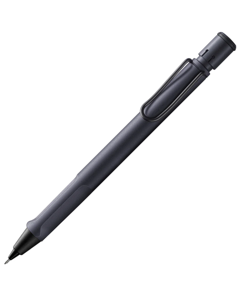 Lamy Safari Mechanical Pencil - 0.5mm Steel Black New 2024 Colour