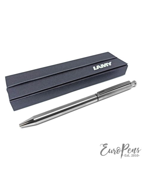 Lamy St Twin (645) Matte Steel Ballpoint Pen