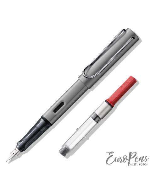 LAMY al-star Fountain Pen - Graphite (026) & Z28 Ink Converter - Bundle