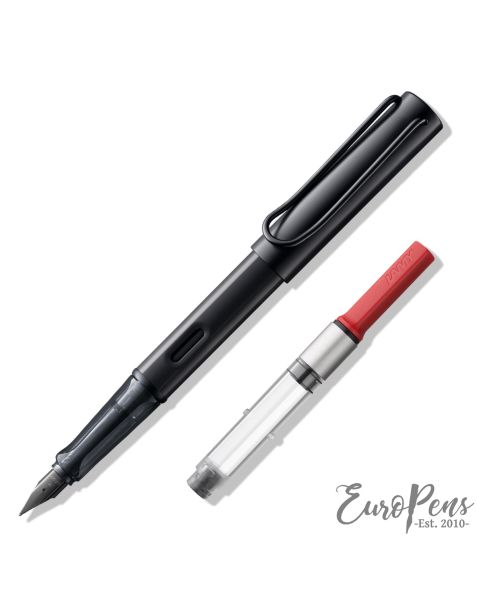 LAMY AL-Star Fountain Pen - Black (021) & Z28 Ink Converter - Bundle