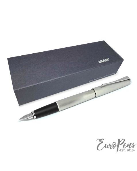 LAMY studio Fountain Pen - Brushed Steel (065)