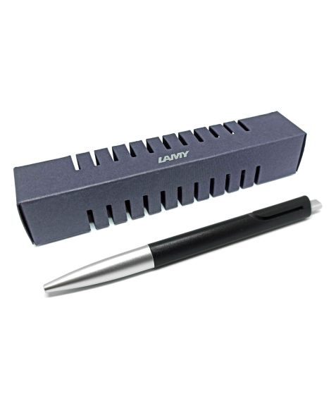 LAMY noto Ballpoint Pen - Black & Silver (283)