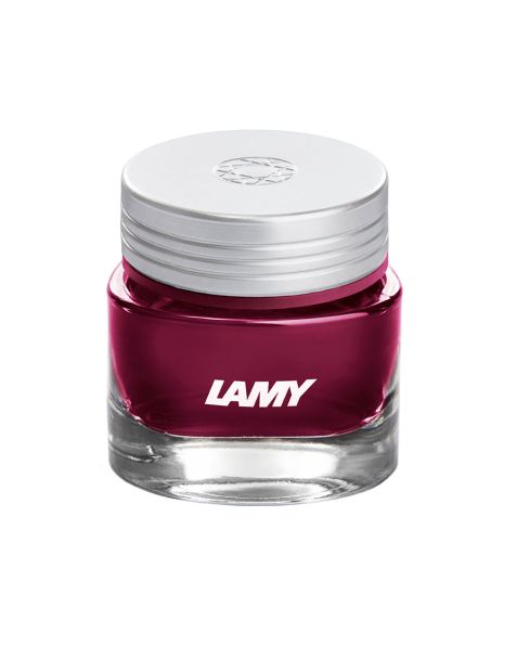 LAMY (T53) Crystal Ink: Ruby 220 (Wine Red): 30ml Glass Bottle