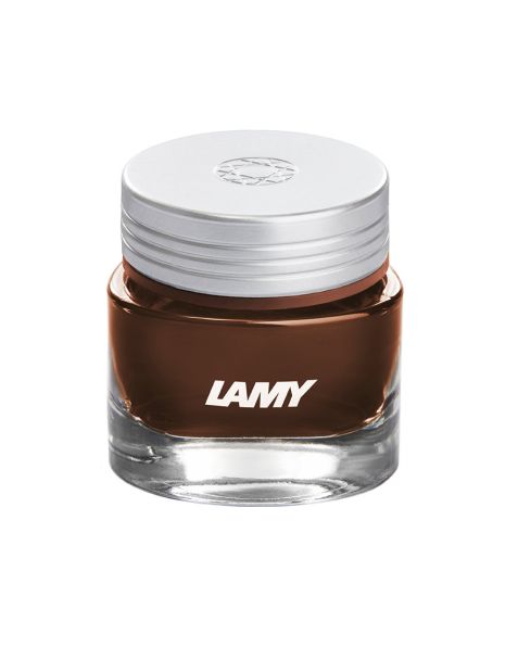 LAMY (T53) Crystal Ink: Topaz 500 (Brown): 30ml Glass Bottle