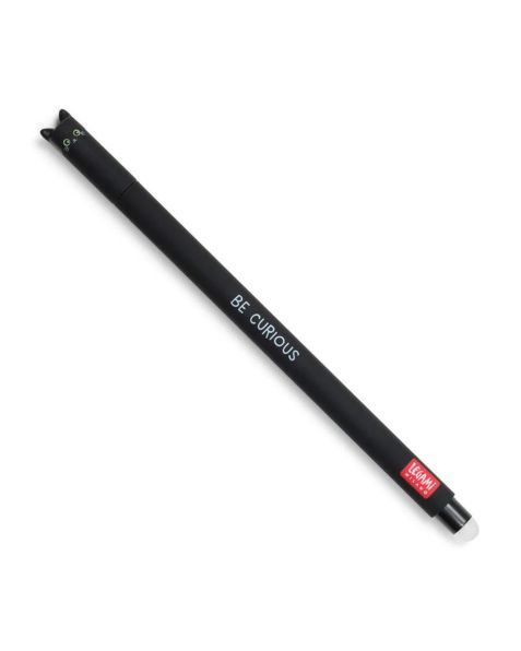 Legami Animal Gel Pen 0.7mm - Black Cat Design