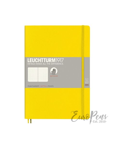 Leuchtturm1917 Notebook (B5) Medium Softcover - Lemon - Dotted